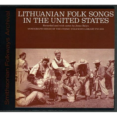 Lithuanian Folk Songs in the United States - Lithuanian Folk Songs in ...