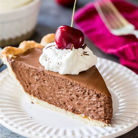 French Silk Pie Householdcooking