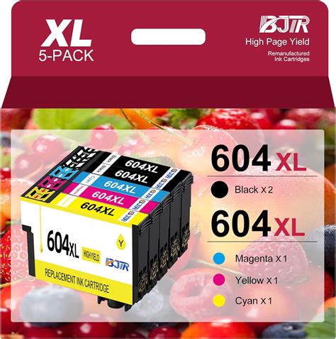 604XL Druckerpatrone Kompatibel für Epson 604 Tintenpatronen Multipack