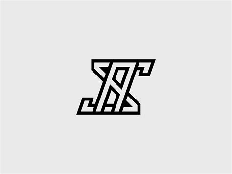 Sa As Monogram Logo By Sabuj Ali On Dribbble