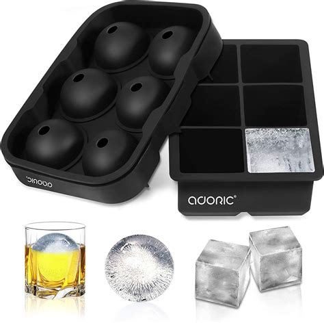 Amazon Ice Cube Tray Large Square Ice Tray And Sphere Ice Ball