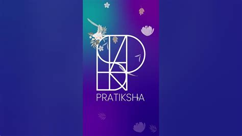 Pratiksha Name Mark Name Logo Geometric Mark Motion Graphics 2d