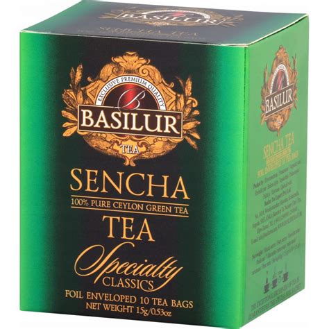 Herbata Zielona Basilur Sencha Classics 10x1 5g 14116337861 Allegro Pl