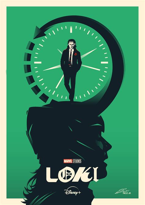 LOKI Poster Art Poster By Rico Jr