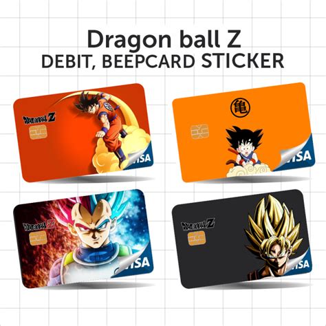 Dragon Ball Z Atm Beep Debit Bank Card Skin Stickers Atm Cover Goku