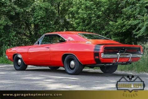 1969 Dodge Charger 500 Charger Red Coupe 440ci375hp 4bbl Hi Perf V8