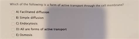 Forms Of Active Transport Transport Informations Lane