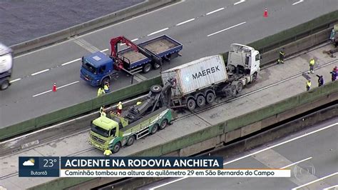 Vídeo Pista Expressa Da Anchieta é Interditada No Sentido Litoral Após