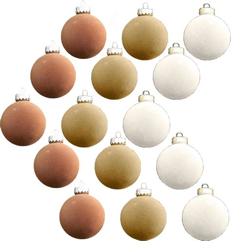 Amazon 15 Pcs Velvet Christmas Balls Bulk Flocked Christmas Tree