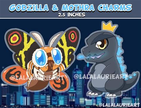 Godzilla X Mothra Cute Rgodzillalegendary