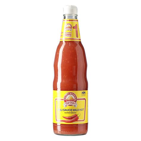 Azay B2b Wholesale Golden Mountain Chilli Sauce Mild Hot 680g