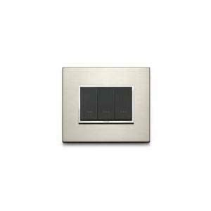 Vimar Vimar Eikon Evo Placca Moduli Alluminio Colore Bronzo Chiaro