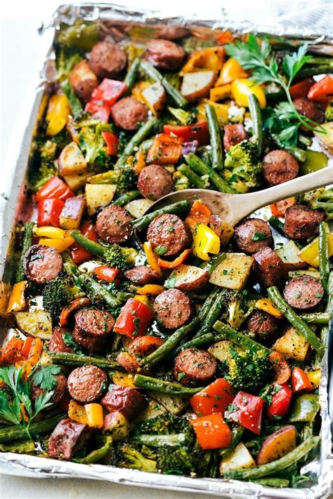 Sausage With Vegetables Recipe