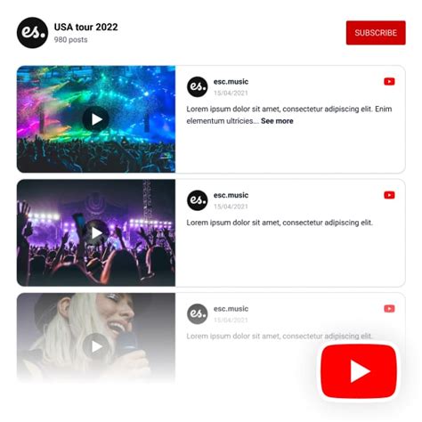 YouTube Channel Feed Embed Youtube Widgets EmbedSocial