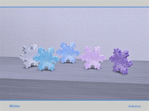 The Sims Resource Winter Snowflake