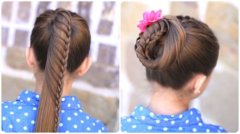 Lace Braided Ponytail And Updo Cute Hairstyles Cute Girls Hairstyles