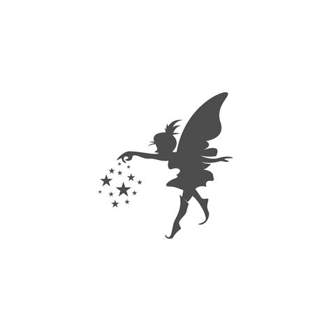 Fairy Logo Icon Design Illustration 12814533 Vector Art At Vecteezy