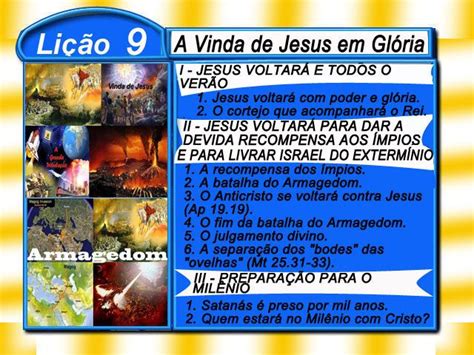 A Vinda De Jesus Em Gl Ria Ev Luiz Henrique Vinda De Jesus Jesus