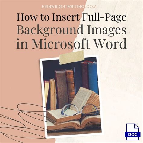 How To Insert Full Page Background Images In Microsoft Word Pc Mac