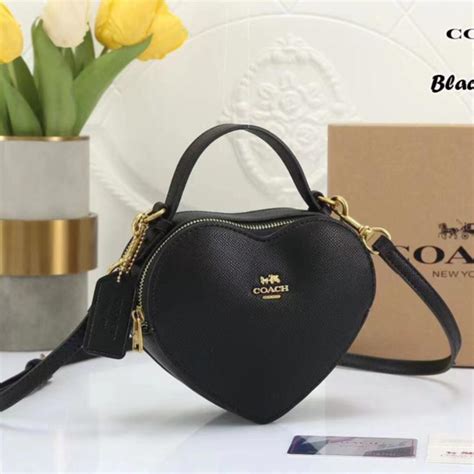 With Box😍c04c Love Double Zip Crossbody Sling Bag Handbag For Women