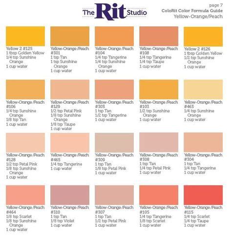 20+ Best Rit dye colors chart images | rit dye colors chart, rit dye, how to dye fabric