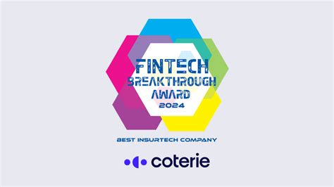 Coterie Insurance Named Best Insurtech Company In Fintech Breakthrough