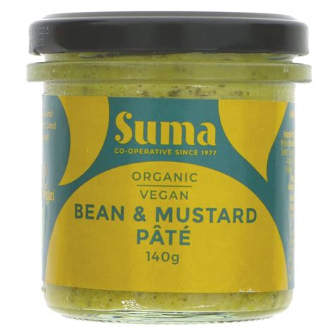 Organic Vegan Bean Mustard Pate Harriet S Of Hove