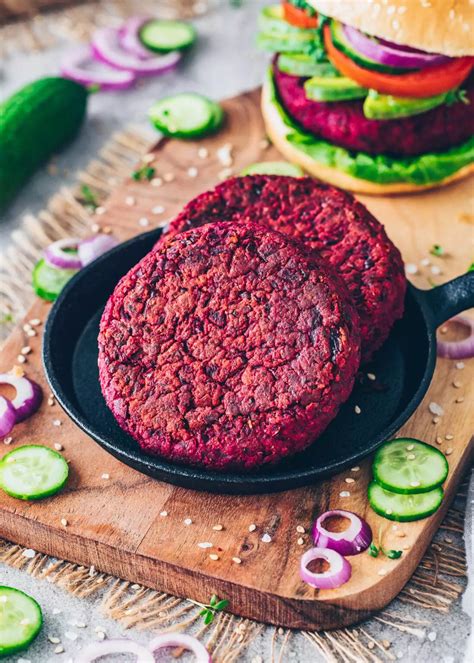 Vegan Beet Burger Veggie Burger Recipe Bianca Zapatka Recipes