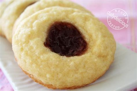 Dailydelicious Jam Filled Butter Cookies