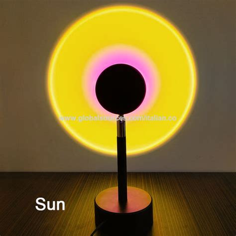 China Led Lamp Ring Light Sunset Projection Light For Photography