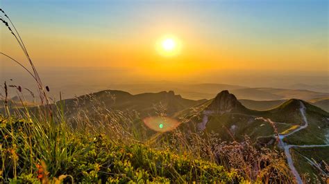 Coucher de Soleil sur les Crêtes du Sancy