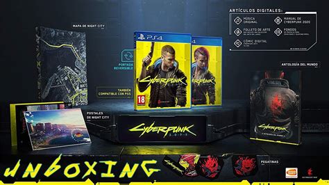 Cyberpunk 2077 Day One Edition PS4 PS5 Unboxing YouTube