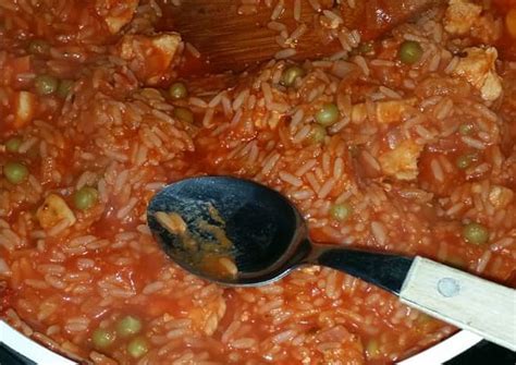 Arroz Con Arvejas Y Tomate Para Ni Os Receta De La Profe Luisa Cookpad