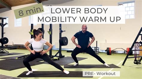 Lower Body 8 Min Mobility Warm Up Routine Before Leg Training Pre