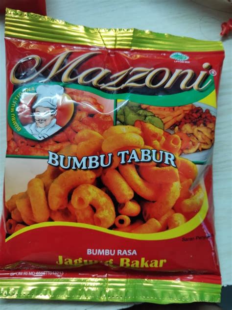 Bumbu Tabur Jagung Bakar Mazzoni Makanan Minuman Snek Di Carousell