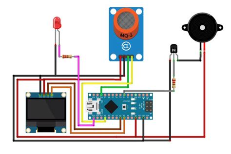 Arduino Breathalyzer Using MQ3 Alcohol Detection Sensor And SSD1306