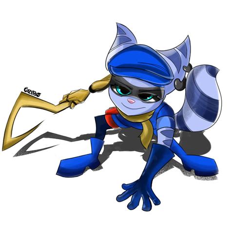 Rivet Lombax With Sly Cooper Oufit By Calypsoboymurz On Deviantart