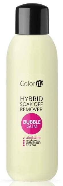 Silcare Soak Off Remover Z Olejkami Bubble Gum Do Usuwania Hybryd 300ml