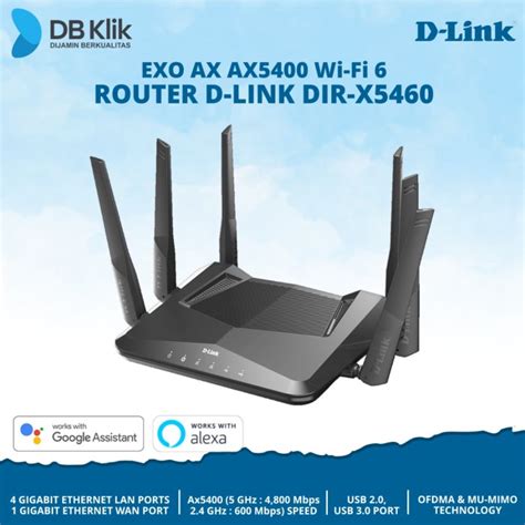 Jual Router D Link Dir X Exo Ax Ax Dlink Dir X Mesh Wi Fi