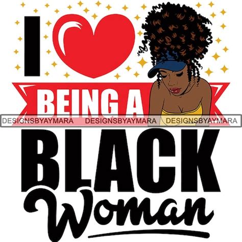 Black Woman Proud Quotes Svg Goddess Queen Melanin Popping Etsy