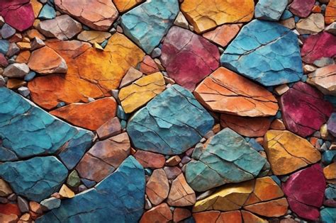 Premium Photo Colorful Rock Texture Background Rock Texture