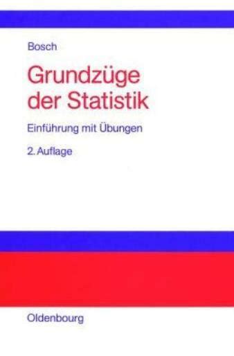 Grundz Ge Der Statistik Einf Hrung Mit Bungen Ebay