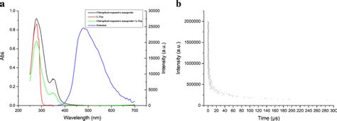 A Ultraviolet Absorption Spectrum Of Chiroptical Responsive Nanoprobe