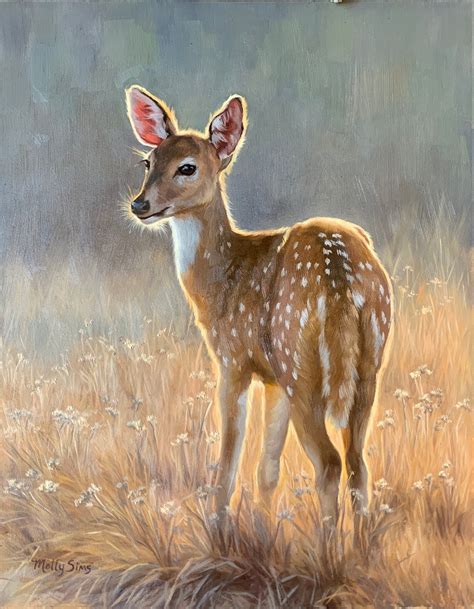 deer painting