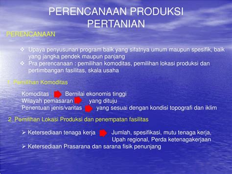 Ppt Manajemen Produksi Agribisnis Powerpoint Presentation Free Download Id 7083766