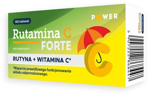 Rutamina C Forte Tabletki Powlekane 150 Szt Witamina C Witaminy