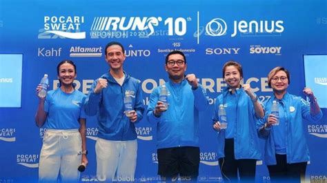 Tahun Ke 10 Pocari Sweat Run Indonesia 2023 Targetkan 30 000 Pelari