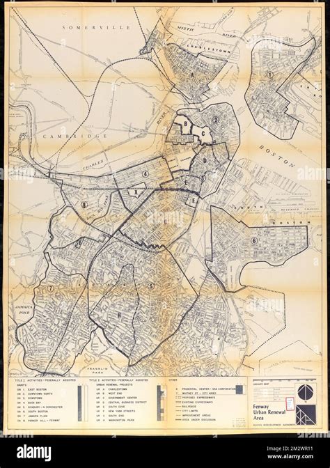 Fenway urban renewal area : locality map , Fenway Boston, Mass., Maps ...