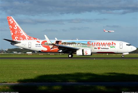 PH HXA Transavia Boeing 737 8K2 WL Photo By Mathias Henig ID 1515747