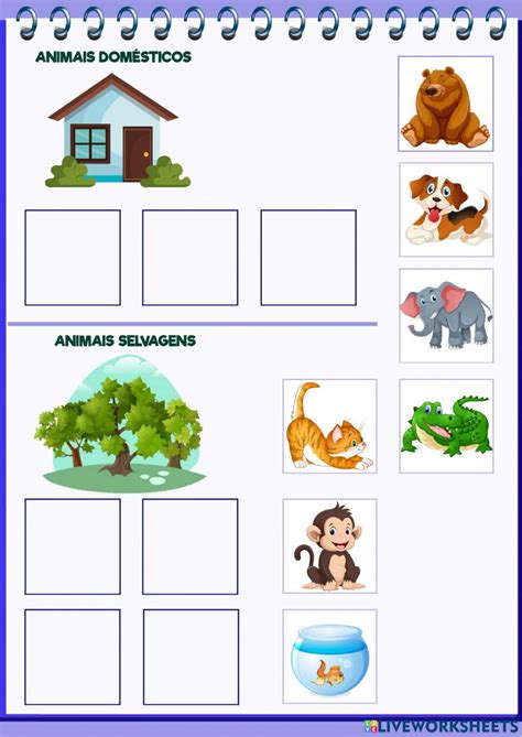 Atividade Sobre Animais Domésticos - 6
